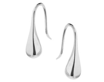 Sterling Silver 'Droplet' earrings
