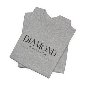 Diamond Anti Social Club tee | Graphic T-Shirt, Baseball Club image 7