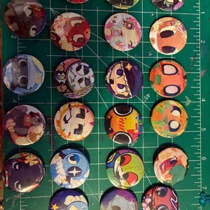 Pins de 1,25 polegadas do mundo de Dandy