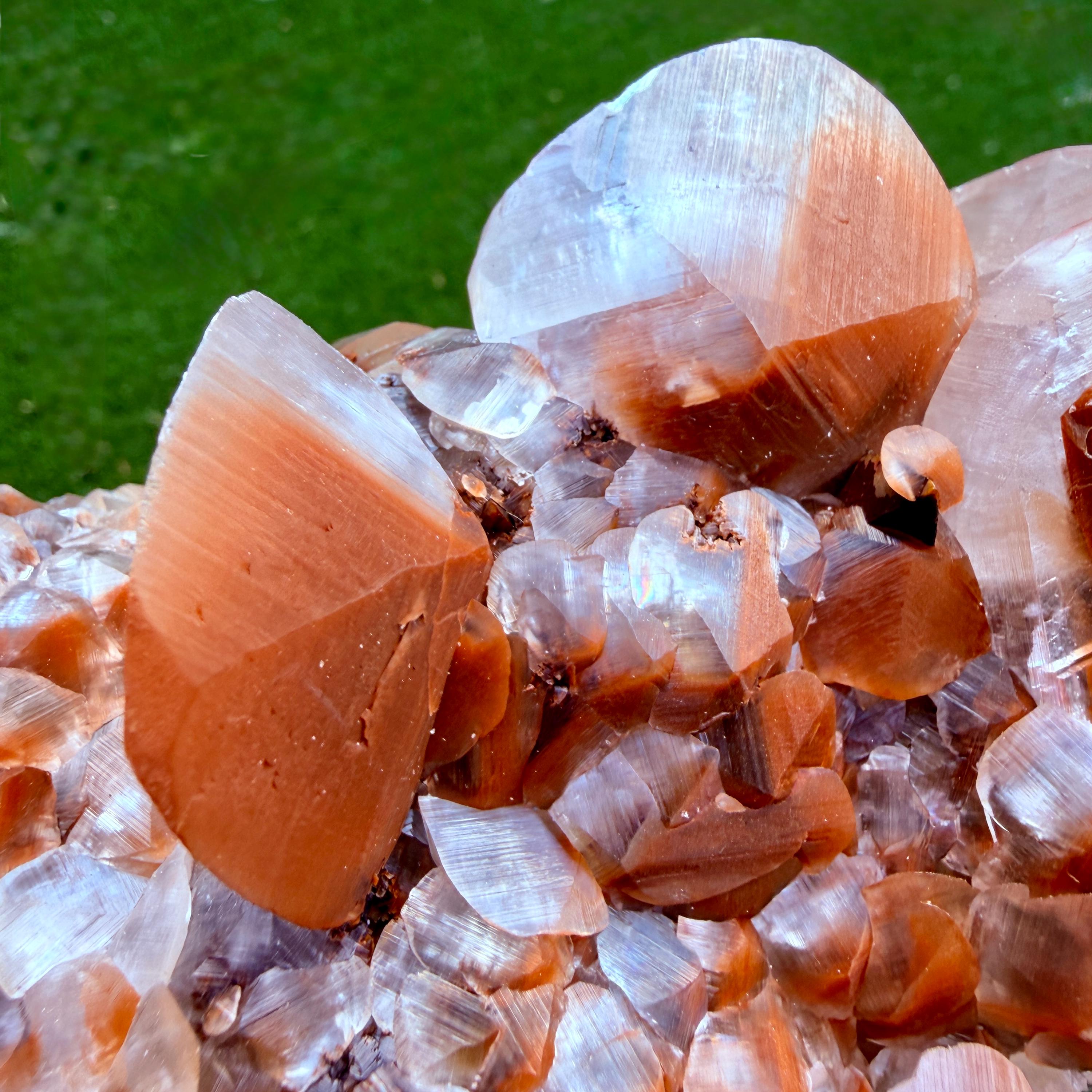 Red Phantom Calcite - Etsy