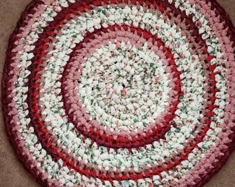 Crocheted Rag Rug | Etsy