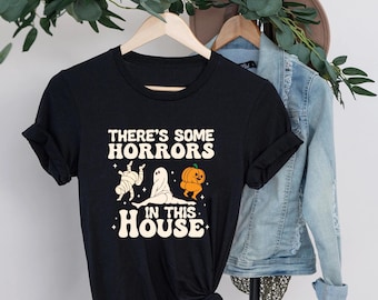 Funny Ghost Shirt: Spooky Retro Halloween Mummy Pumpkin Humor Comfort Colors Tee