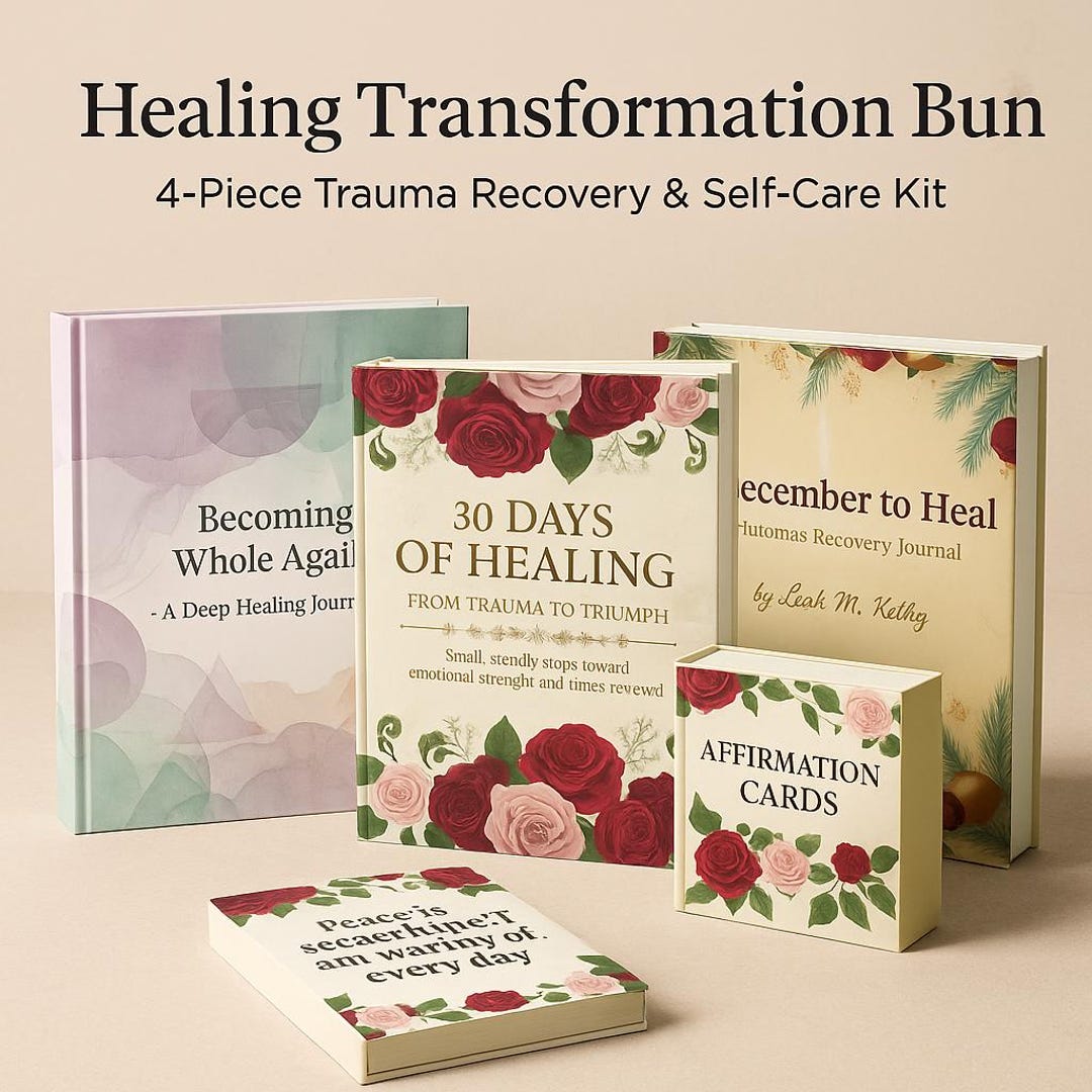 Trauma to Triumph Bundle – Healing Journals + Affirmation Deck ...