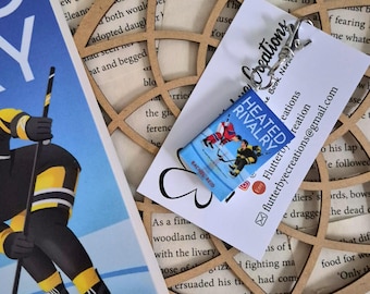 Mini Book Keyring/Bag Charm - Game Changers/Heated Rivalry