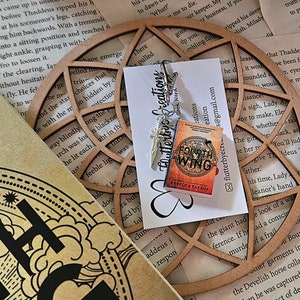 Mini Book Keyring/Bag Charm - Fourth Wing