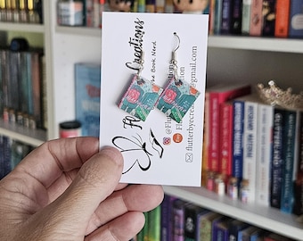 Mini Book Earrings - Heartstopper