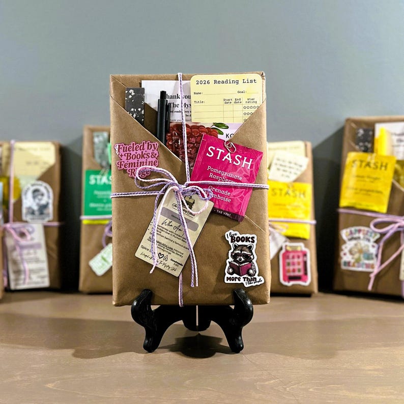 Blind Date Book Gift, Wrapped Mystery Novel for Book Lovers, Surprise Reading Gift, Curated Genre Selection, Cozy Bookish Present image 5