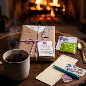 Verpacktes Mystery Book Geschenk, Überraschungsroman für Buchliebhaber, Genreauswahl (Neu)