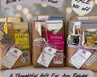 Blind Date Book Gift, Wrapped Mystery Novel for Book Lovers, Surprise Reading Gift, Curated Genre Selection, Cozy Bookish Present