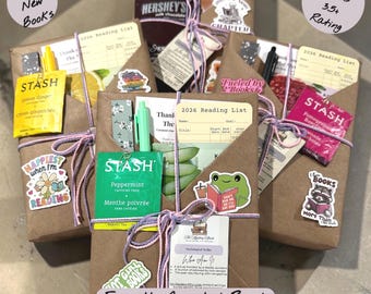 Mystery Book Gift – Wrapped Surprise Novel, Cozy Reading Experience, Book Lover Present