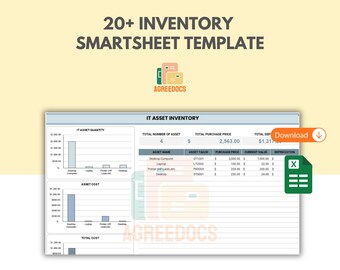 Paquete de más de 20 plantillas de inventario, Excel y Hojas de cálculo de Google, seguimiento de inventario, gestión de stock y registro de productos, kit de herramientas para pequeñas empresas