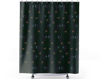 Alien Shower Curtain | Sci-Fi Horror | Horror Bathroom