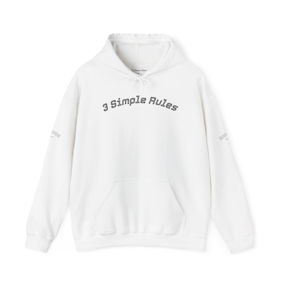 3 Simple Rules Graphic Hoodie | Vintage Camper, Road Trip