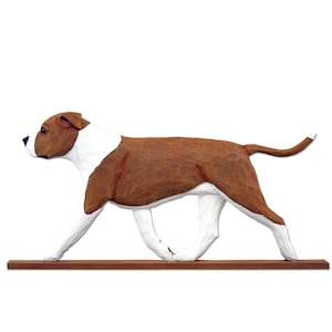 American Staffordshire Terrier (Natural) DIG (Dog In Gait) Topper - Multiple Colors Available