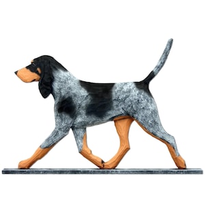 Bluetick Coonhound DIG (Dog In Gait) Topper