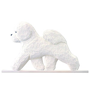 Bichon Frise DIG (Dog In Gait) Topper