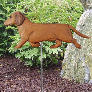 Dachshund Garden Stake - Multiple Colors Available