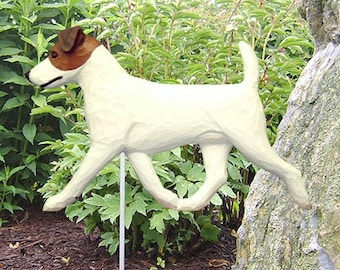 Jack Russell Terrier Garden Stake - Multiple Colors Available