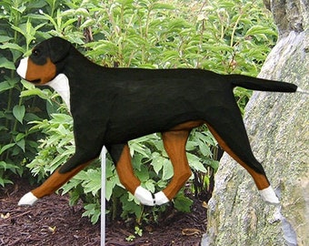Greater Swiss Mountain Dog Garden Stake