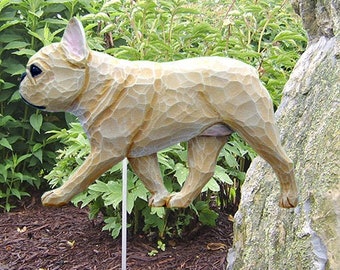 French Bulldog  Garden Stake- Multiple Colors Available