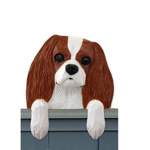 Cavalier King Charles Spaniel Dog Door Topper or Shelf Sitter