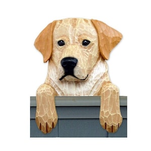 Labrador Retriever Resin Door Topper- Multiple Colors Available
