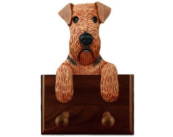 Airedale Terrier Leash Holder