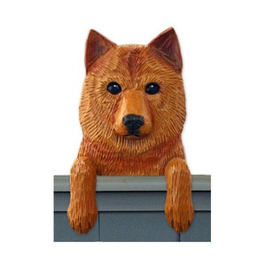 Finnish Spitz Resin Door Topper, Computer Topper, or Shelf Sitter