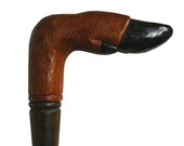 Deer Hoof Walking Stick - Hand Carved and Hand Painted