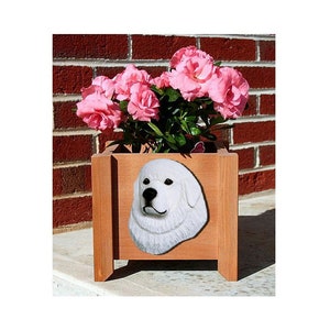 Great Pyrenees Planter Box