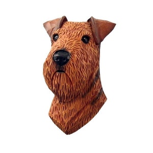 Airedale Terrier Small Head Study Wall Hanging