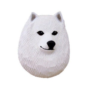 American Eskimo Dog Small Head Study Wall Hanging