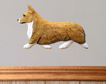 Pembroke Welsh Corgi DIG (Dog in Gait) Wall Art - Multiple Colors Available