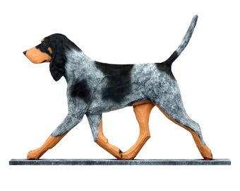 Bluetick Coonhound DIG (Dog In Gait) Topper