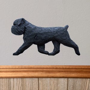 Brussels Griffon DIG (Dog in Gait) Wall Art - Multiple Colors Available