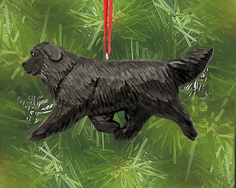 Newfoundland Dog Christmas Ornament - Multiple Colors Available
