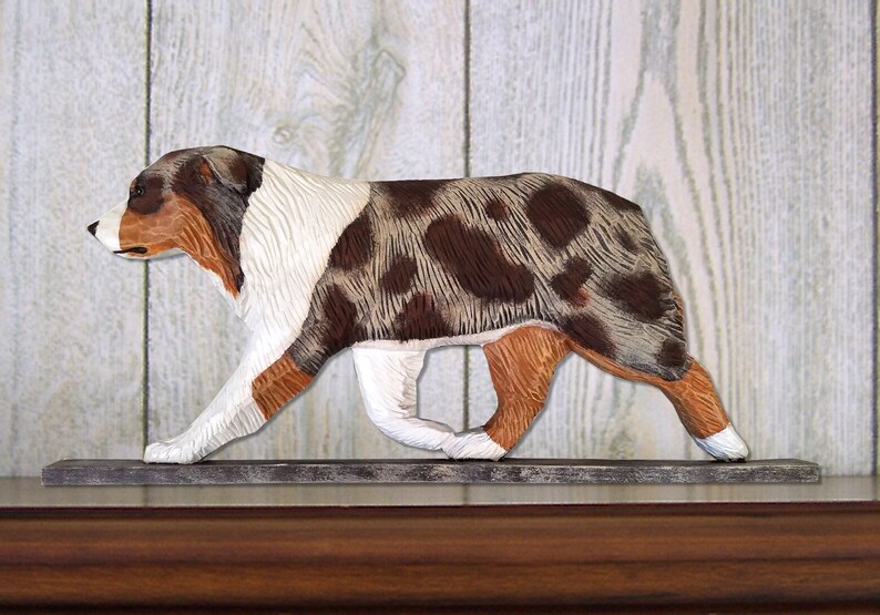 Australian Shepherd DIG Topper Multiple Colors Available Etsy
