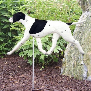 English Pointer Garden Stake - Multiple Colors Available