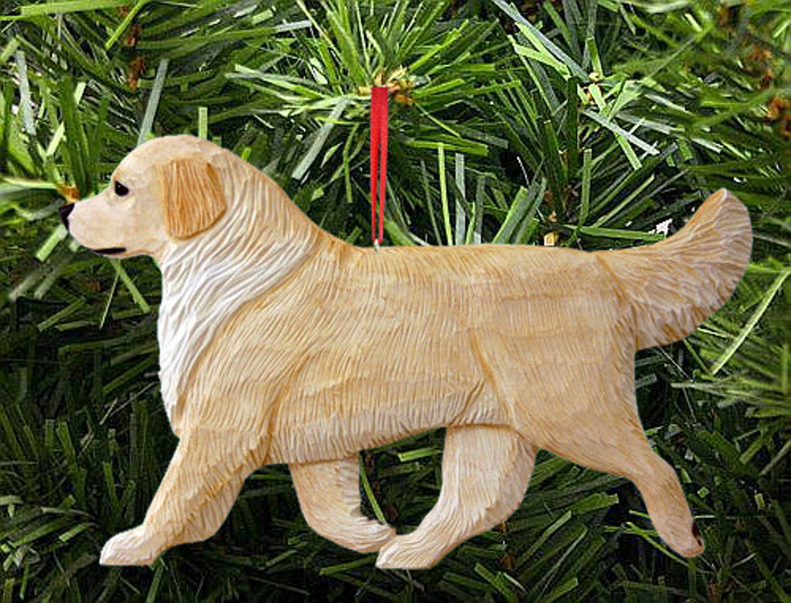 Golden Retriever Christmas Ornament Multiple Colors Available Etsy