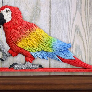Scarlet Macaw Topper