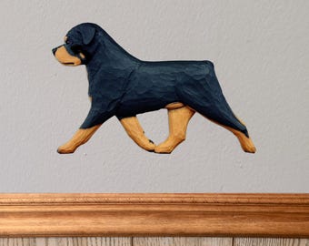 Rottweiler DIG (Dog in Gait) Wall Art
