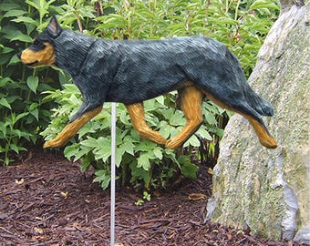 Australian Cattle Dog Garden Stake - Multiple Colors Available