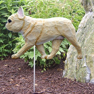 French Bulldog Garden Stake- Multiple Colors Available