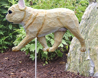 French Bulldog Garden Stake- Multiple Colors Available