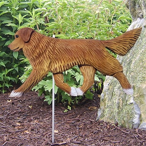 Nova Scotia Duck Tolling Retriever Garden Stake