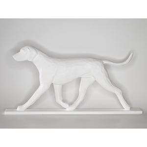 Rhodesian Ridgeback (unpainted) Paint-It-Yourself DIG (Dog in Gait) Topper