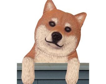 Shiba Inu Door Topper or Shelf Sitter - Multiple Colors Available