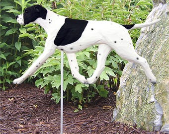 English Pointer Garden Stake - Multiple Colors Available