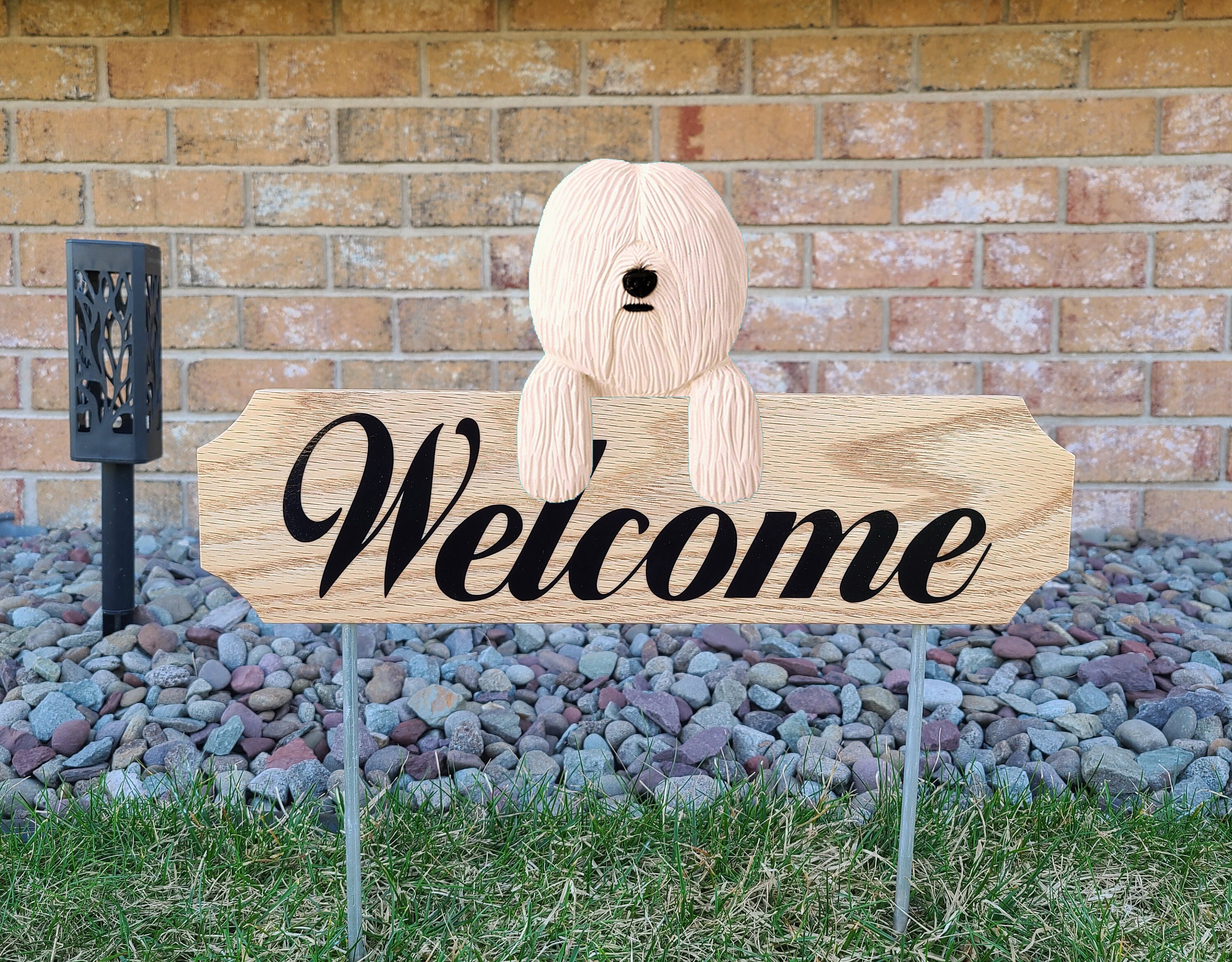 Coton De Tulear Topper Garden Sign - Multiple Colors Available - Etsy