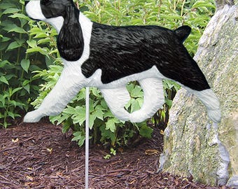 English Springer Spaniel Garden Stake - Multiple Colors Available